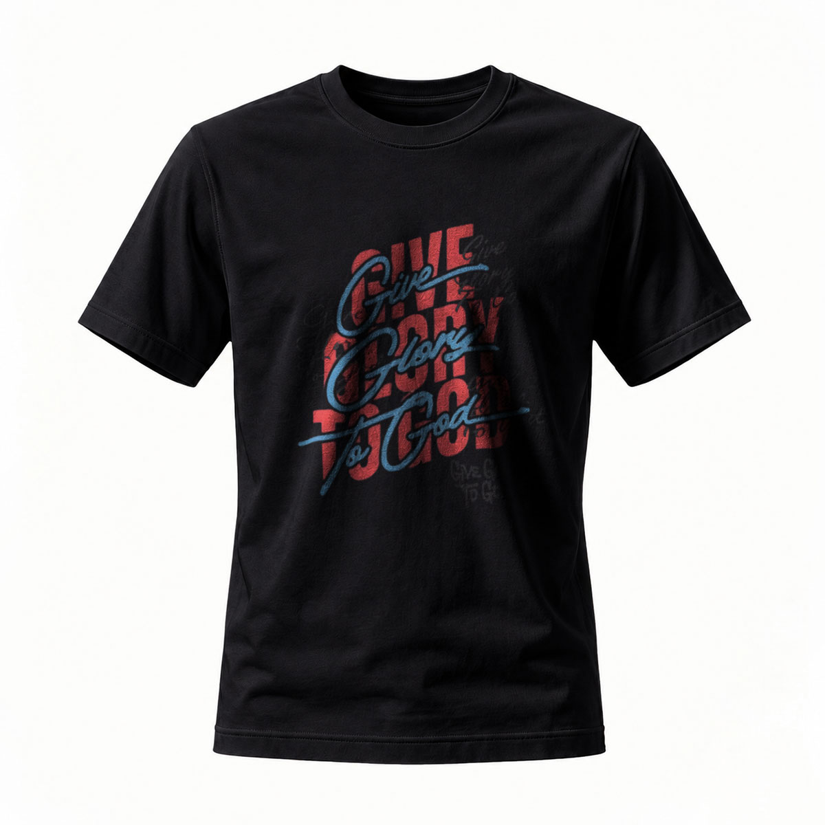 Give Glory to God Men's T-Shirt Religious Christian Apparel