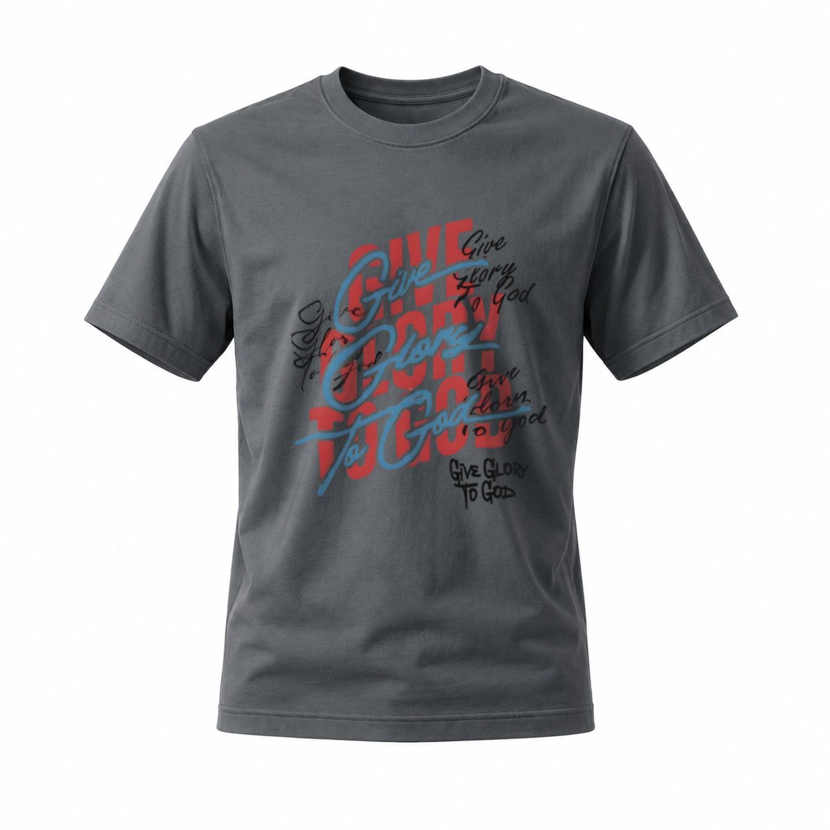 Give Glory to God Men's T-Shirt Religious Christian Apparel - Image 6