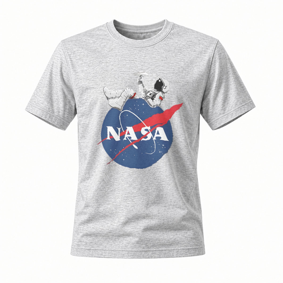 NASA Astronaut Logo T-Shirt Men's Casual Space Design Gift - Image 3