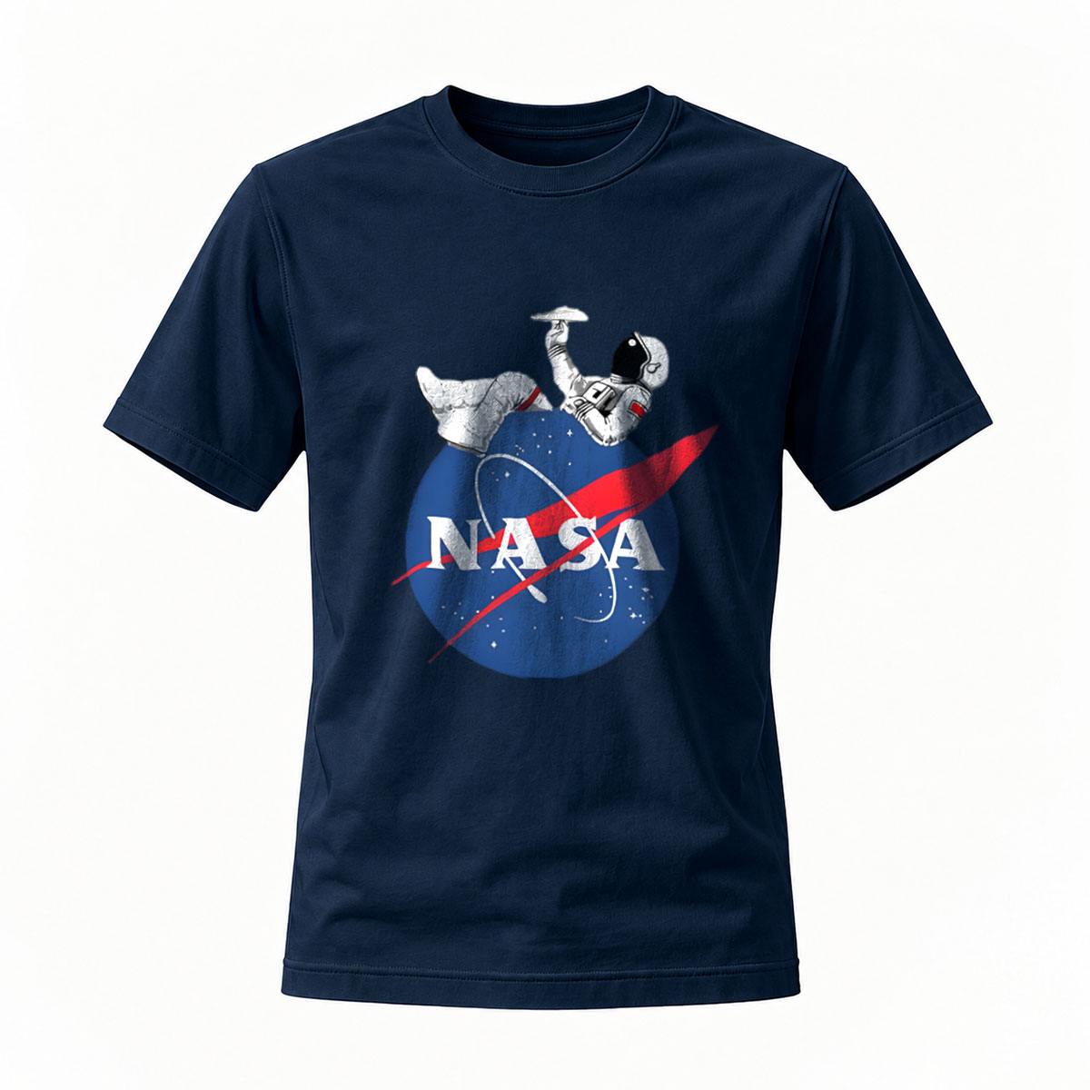 NASA Astronaut Logo T-Shirt Men's Casual Space Design Gift - Image 7
