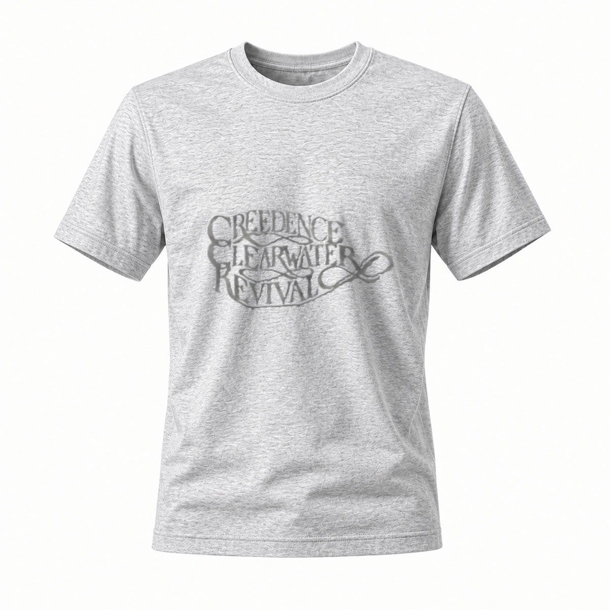 Creedence Clearwater Revival Logo T-Shirt Men's Black Band Music Gift - Image 3