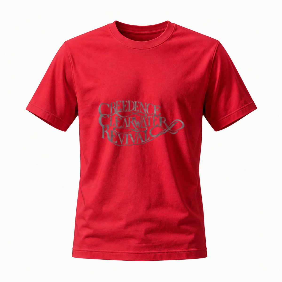 Creedence Clearwater Revival Logo T-Shirt Men's Black Band Music Gift - Image 5