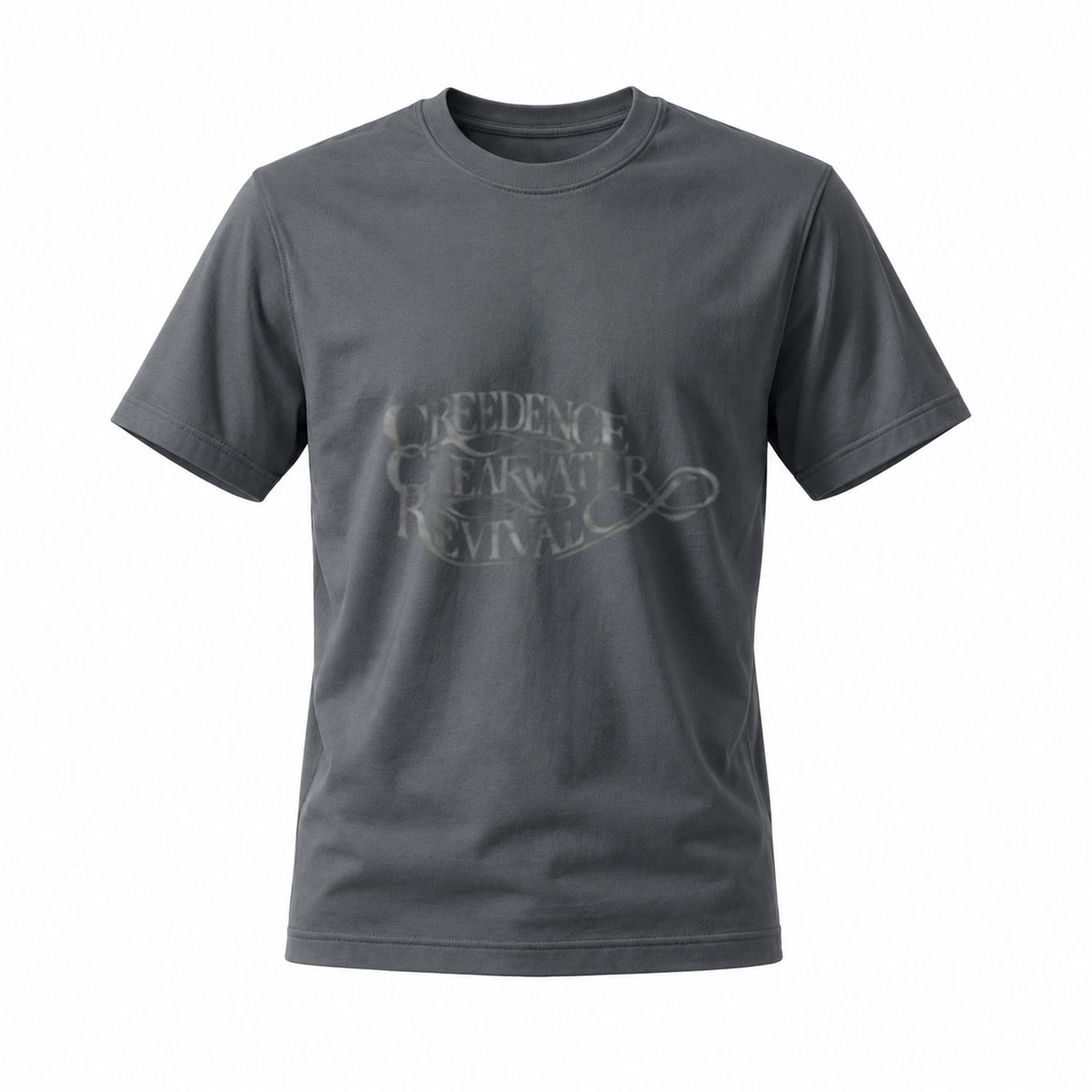 Creedence Clearwater Revival Logo T-Shirt Men's Black Band Music Gift - Image 6