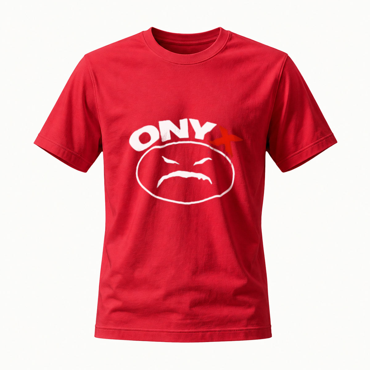 ONYX Logo T-Shirt Men's Black Graphic Tee Angry Face Design - Image 5