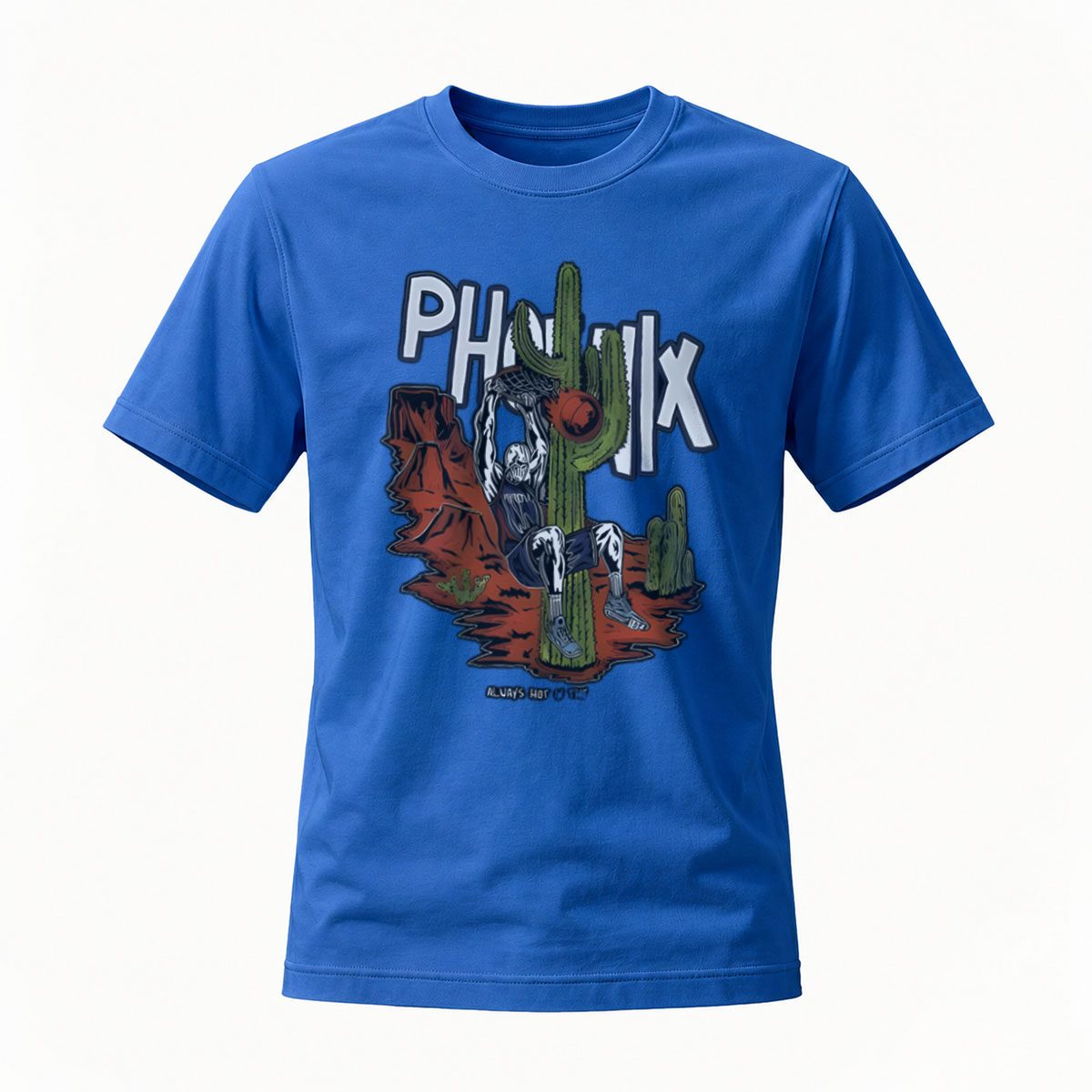 Phoenix Desert Cactus T-Shirt Men's Always Hot Design - Image 4