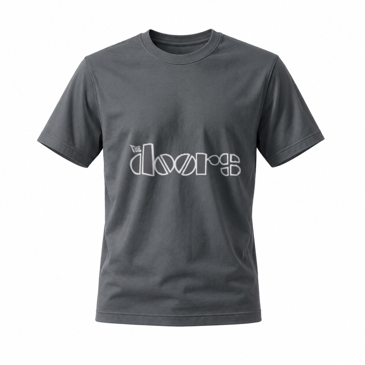 The Doors Logo T-Shirt Men's Black Band Music Tee - Image 6