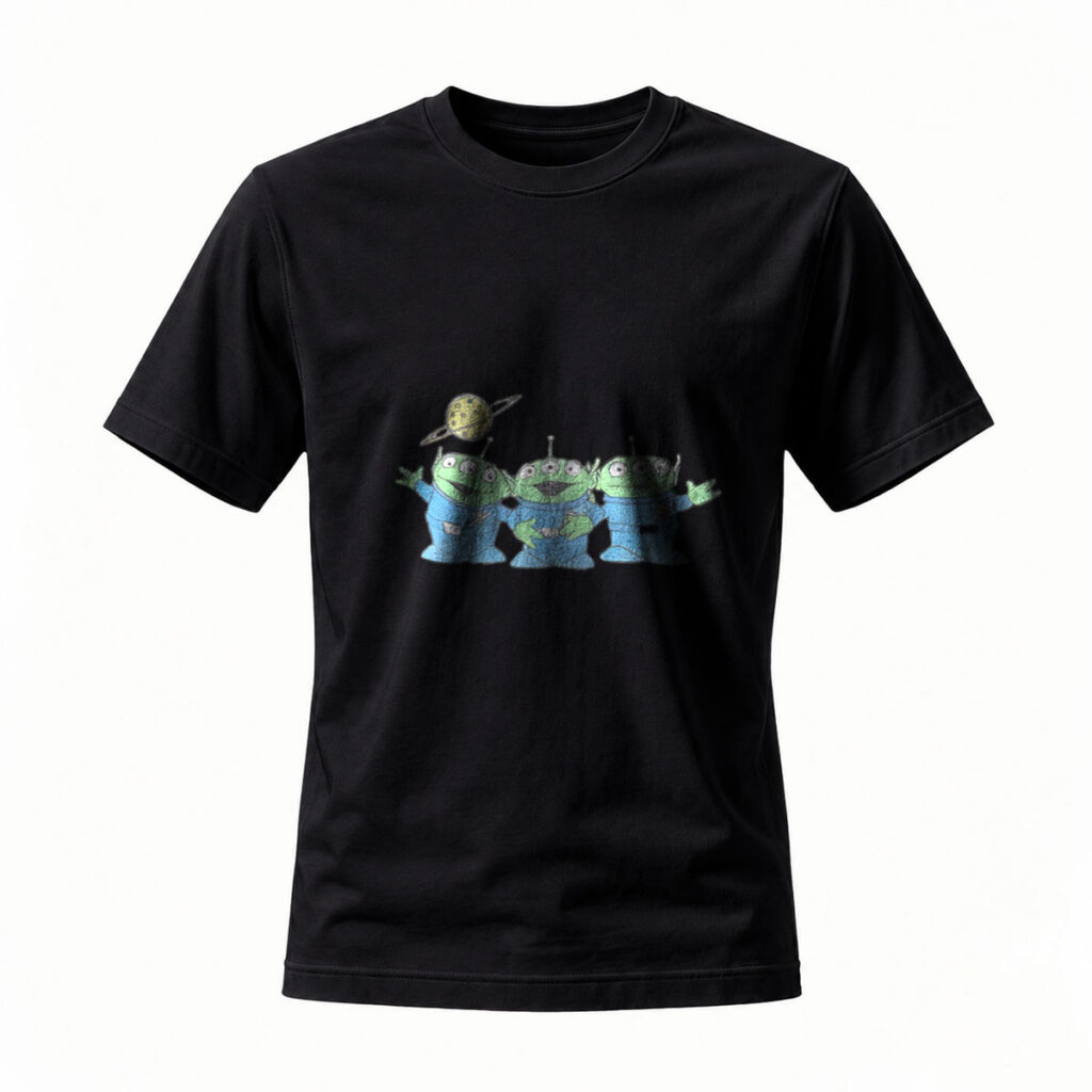 Alien Trio Planet Men's T-Shirt Fun Space Design Gift
