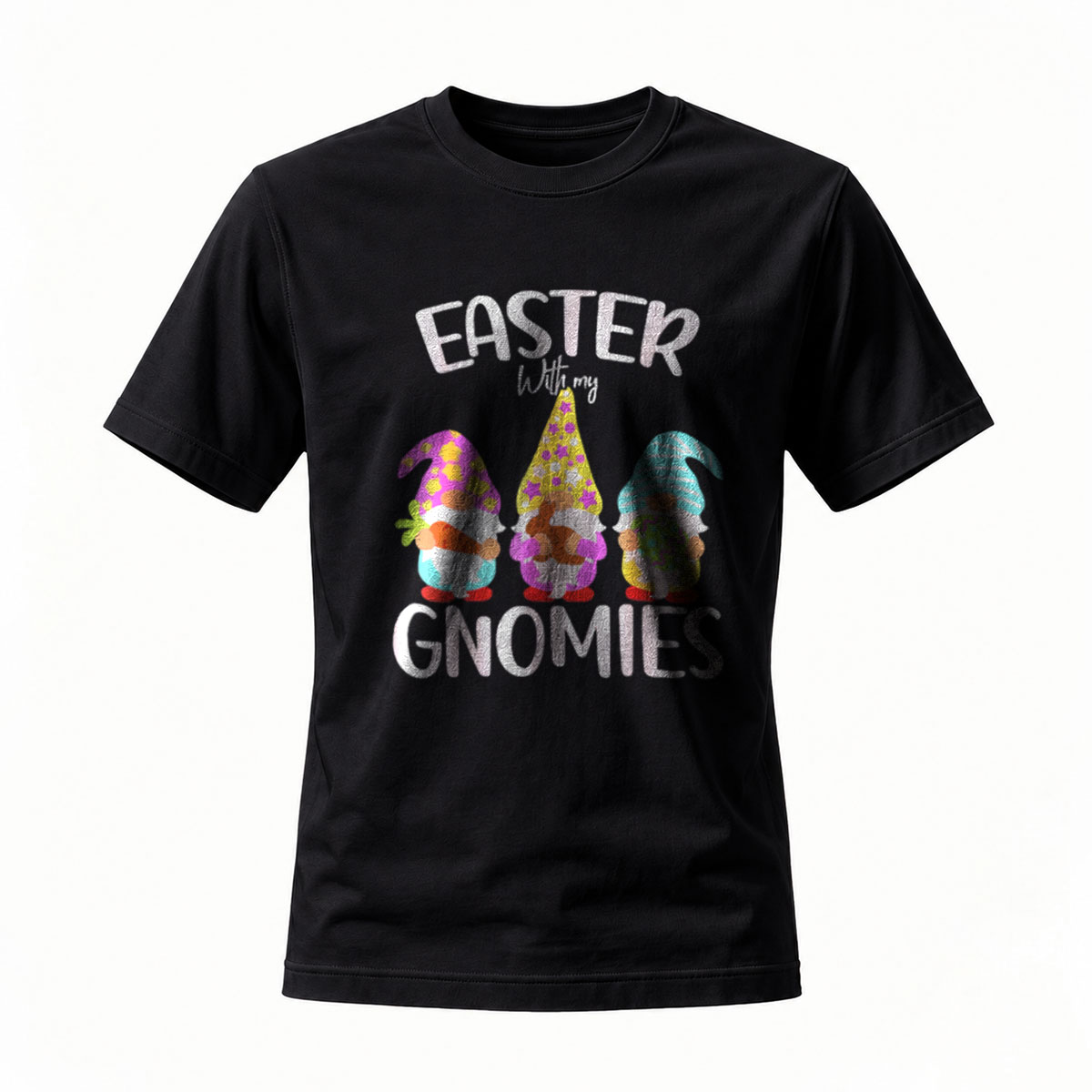Easter Gnomies T-Shirt Funny Family Gift Spring Seasonal Wear