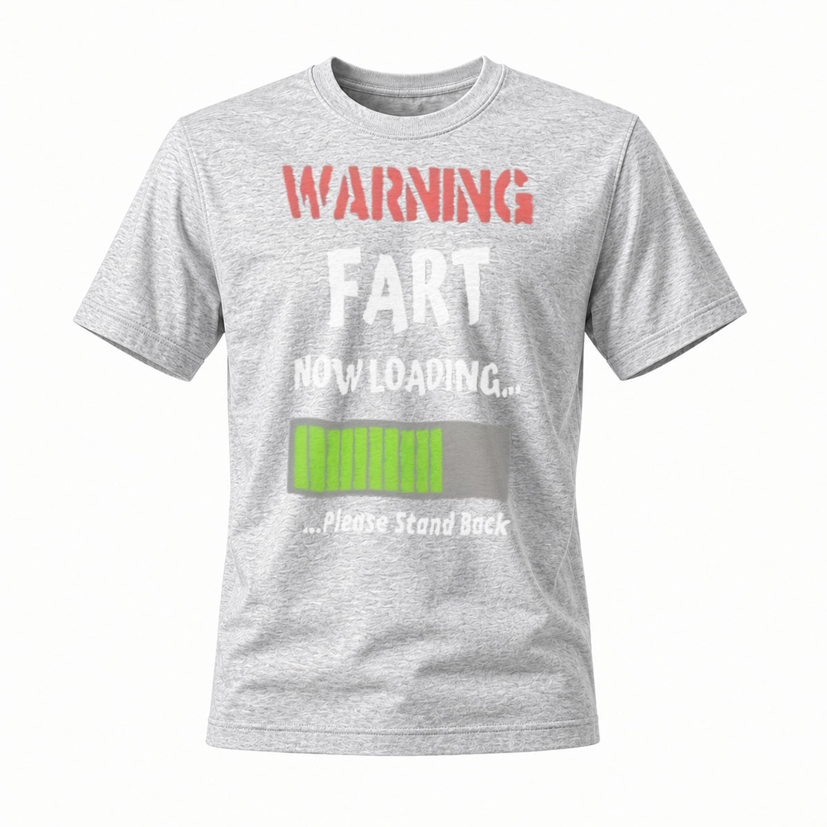 Warning Fart Now Loading Men's T-Shirt Funny Gift Humor - Image 3