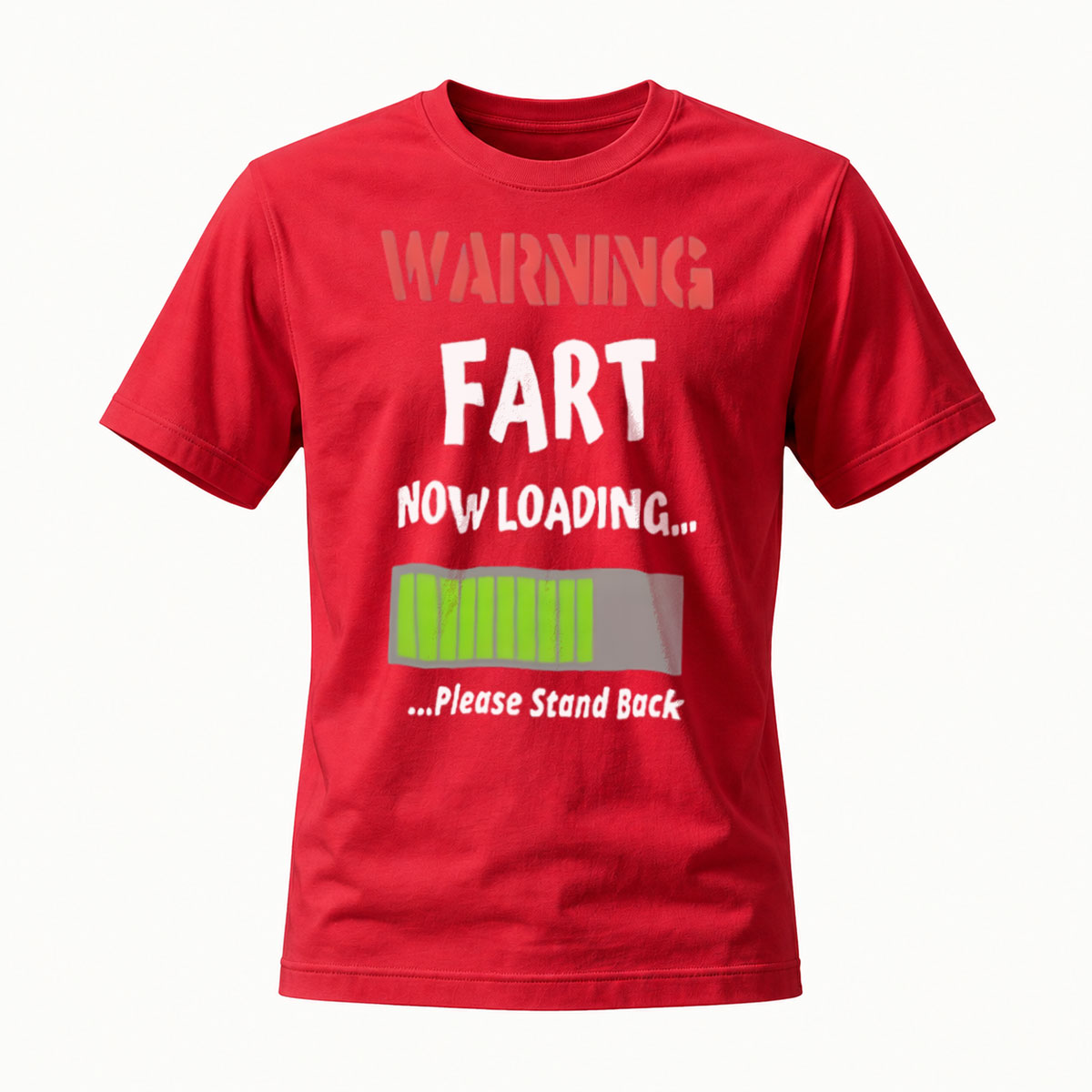 Warning Fart Now Loading Men's T-Shirt Funny Gift Humor - Image 5
