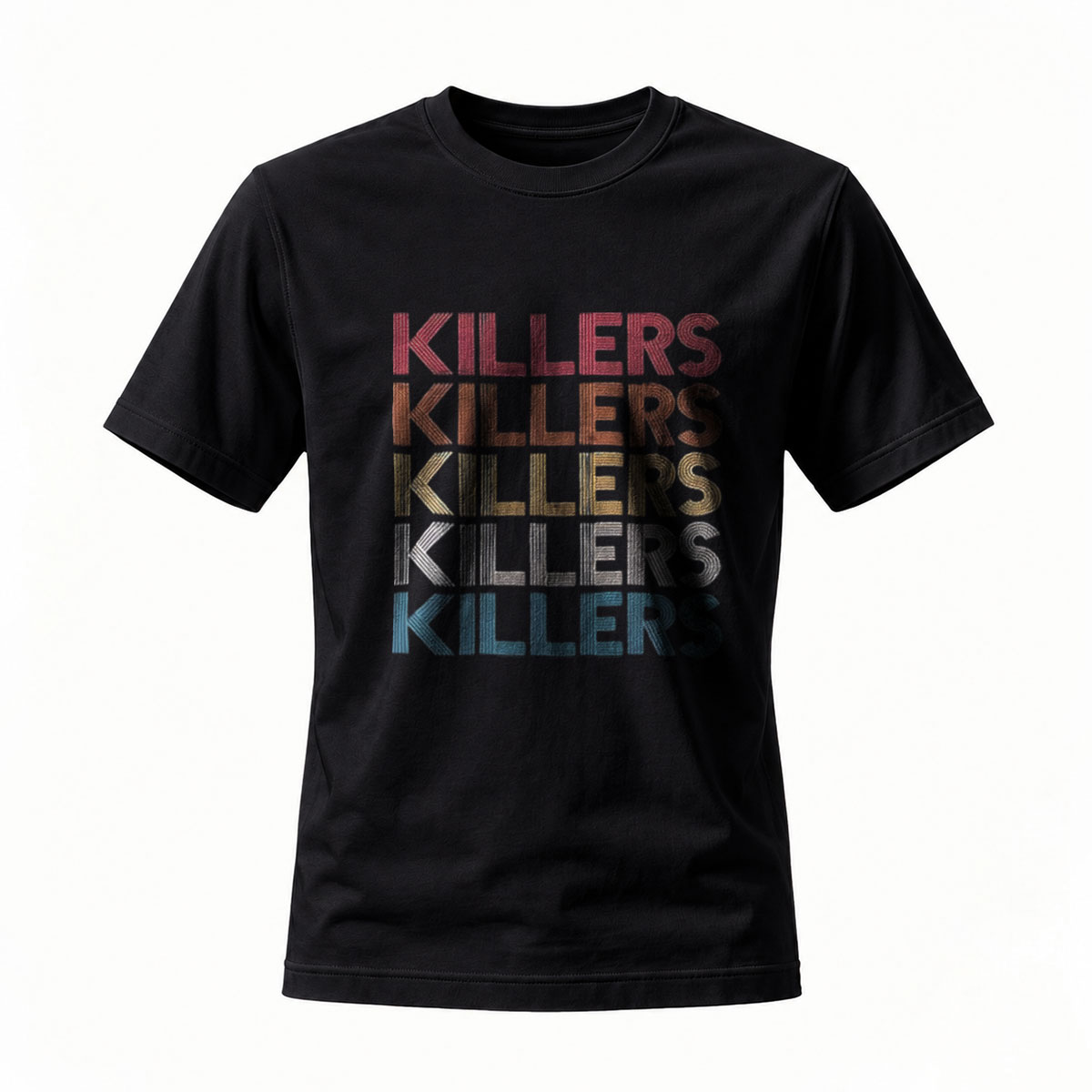 Killers Band Logo T-Shirt Men Women Music Fan Gift Apparel