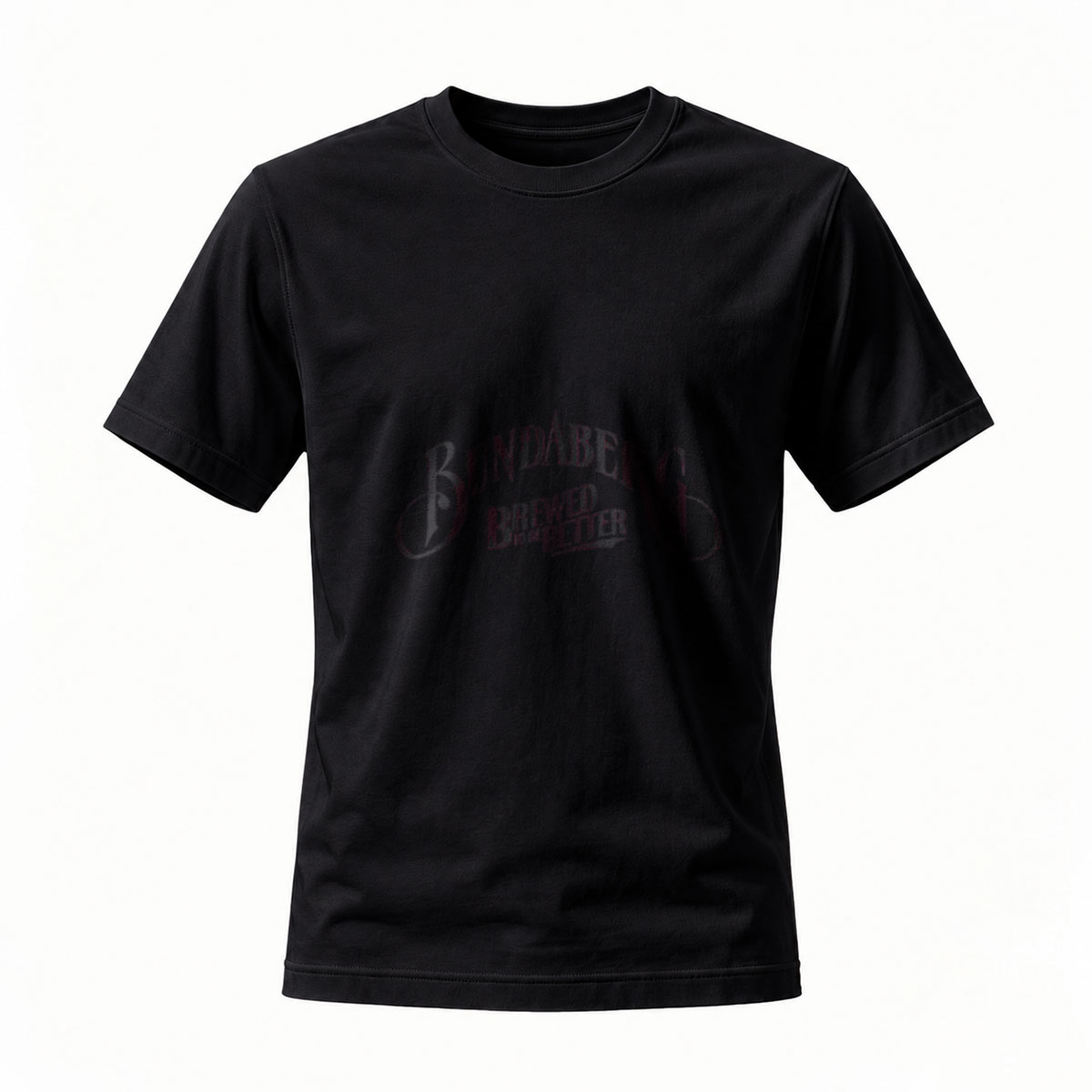 Bandaberg Beer Logo T-Shirt Men's Casual Black Cotton Top
