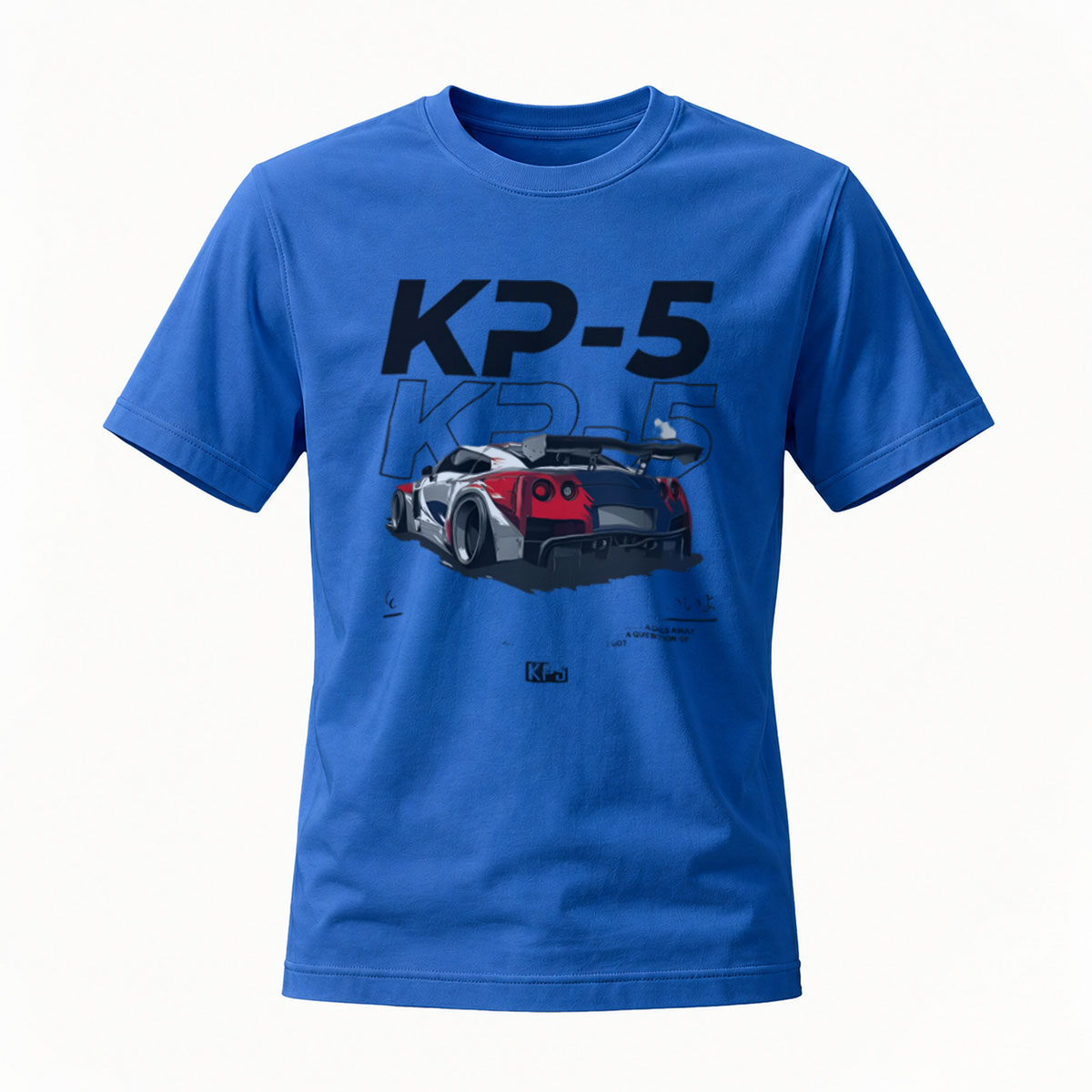 K2-5 Racing Car Graphic Men's T-Shirt - Image 4