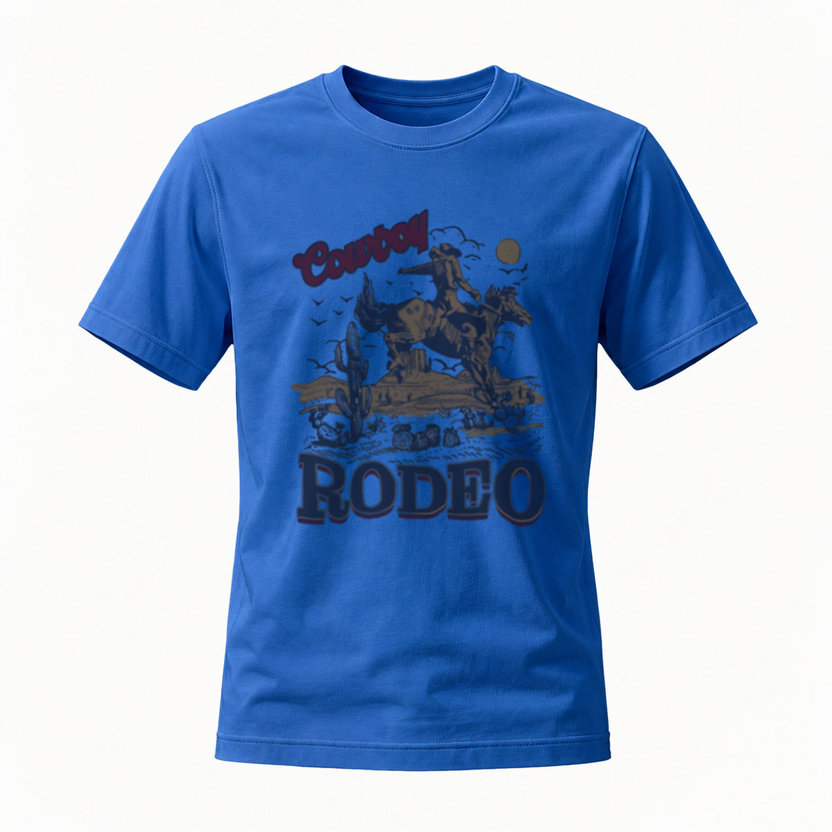 Country Rodeo Western Theme Men's T-Shirt Music Festival Gift - Image 4
