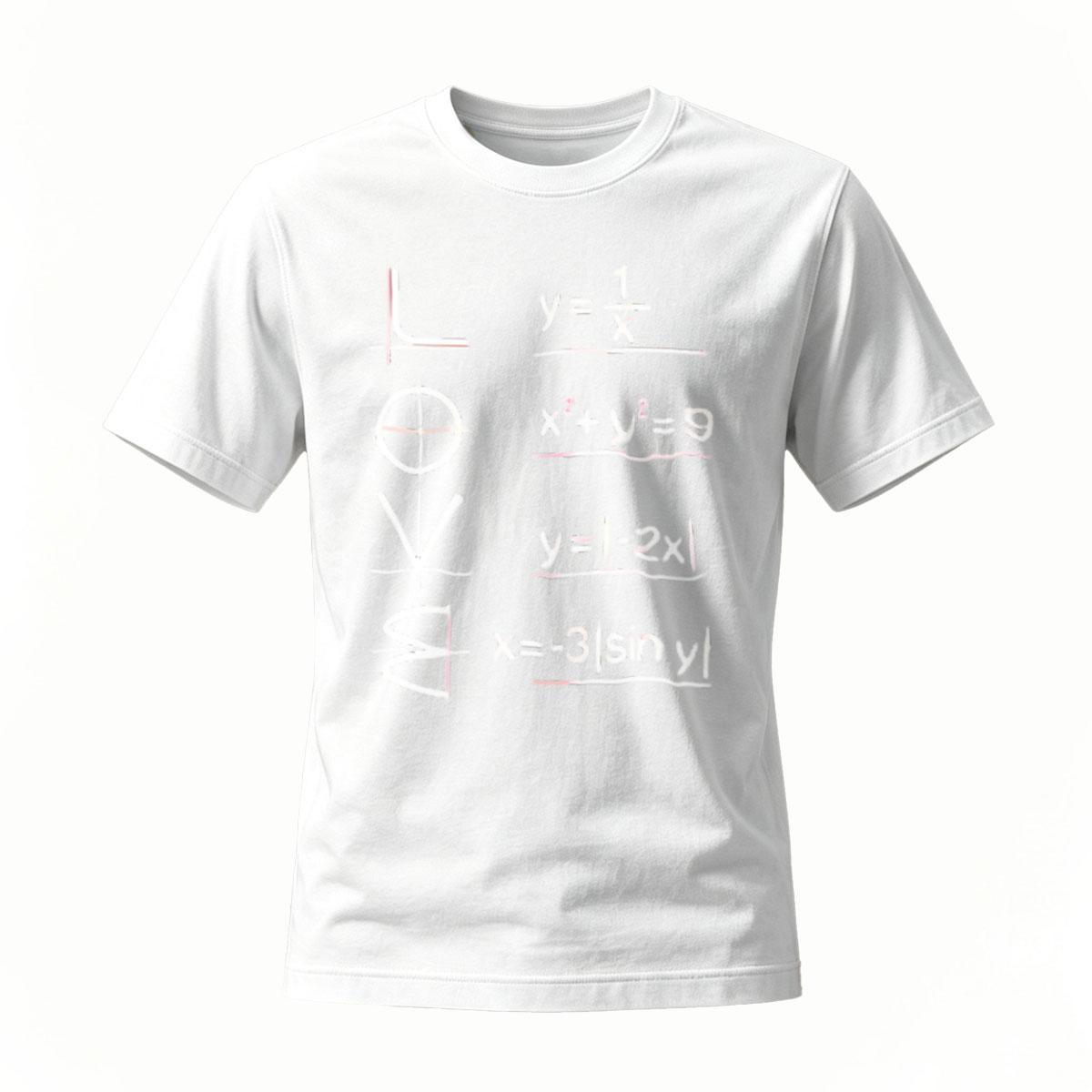Math Equations T-Shirt Men's Black Science Gift Wear - Image 2