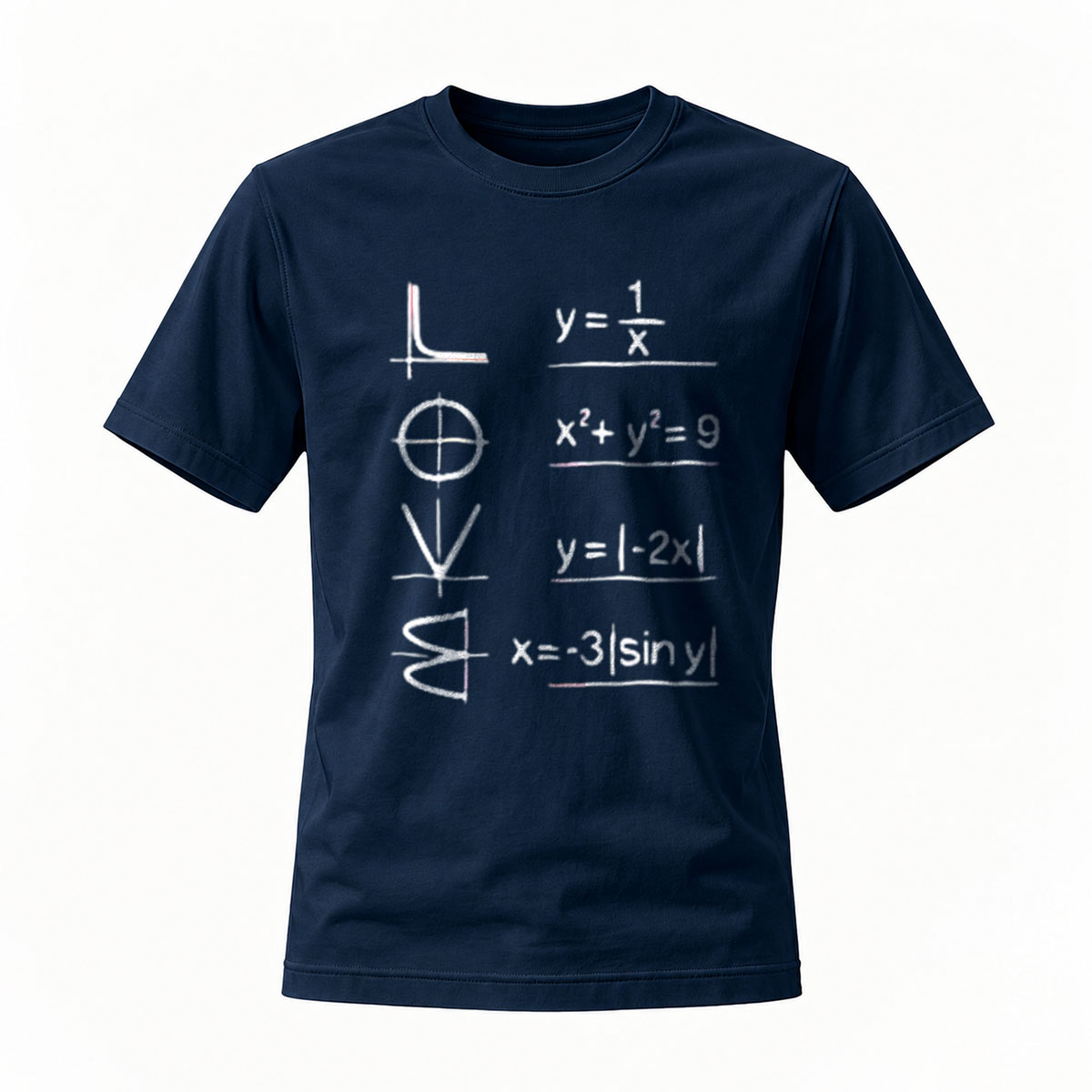 Math Equations T-Shirt Men's Black Science Gift Wear - Image 7