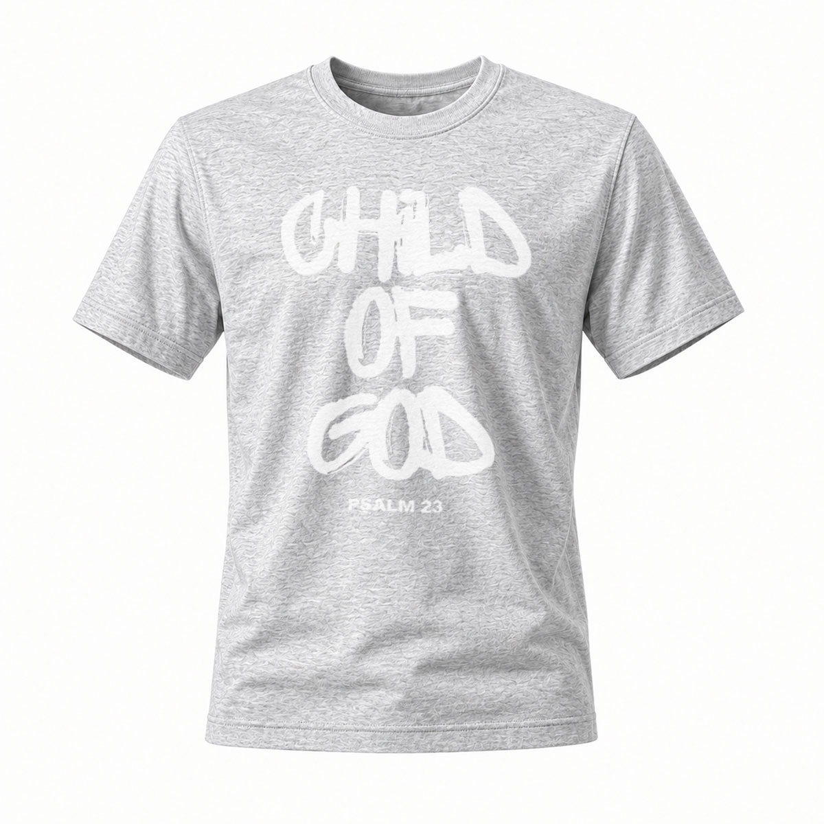 Child of God Psalm 23 Mens T-Shirt Religious Faith Apparel - Image 3