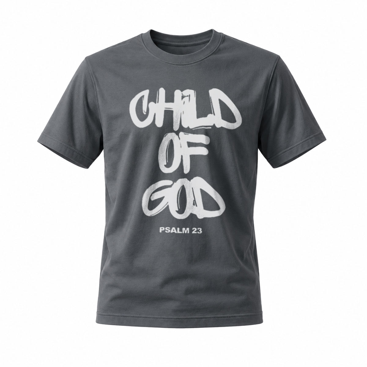 Child of God Psalm 23 Mens T-Shirt Religious Faith Apparel - Image 6