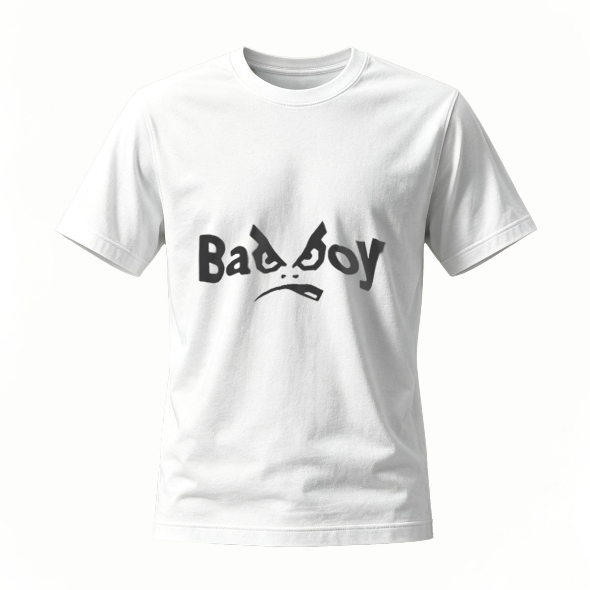 Black T-Shirt with Subtle Logo Design for Men and Women Casual Wear - Image 2