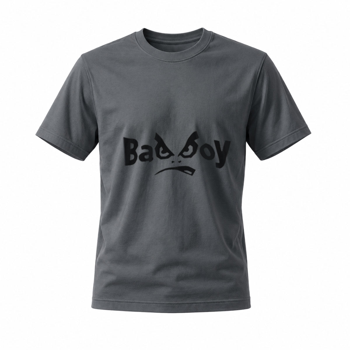 Black T-Shirt with Subtle Logo Design for Men and Women Casual Wear - Image 6