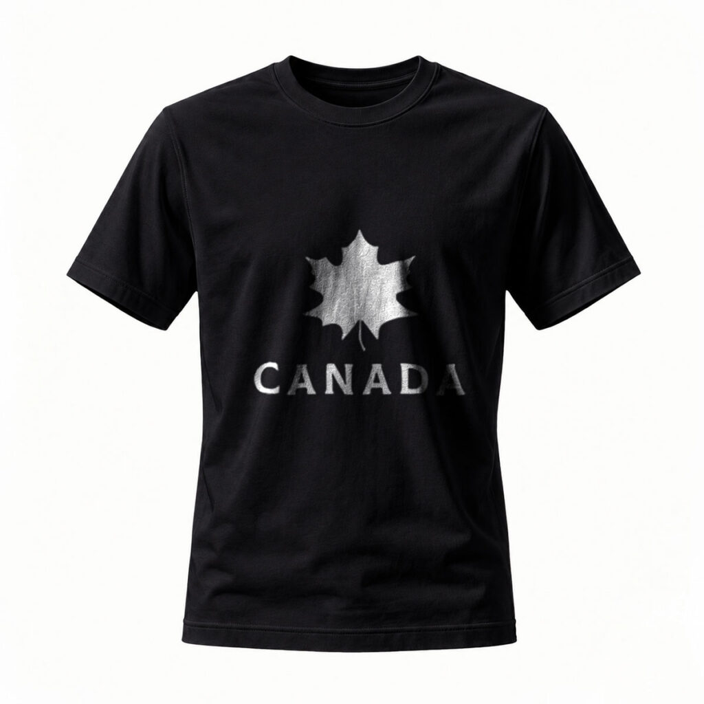 Canada Maple Leaf T-Shirt Men's Women's Casual Wear Gift