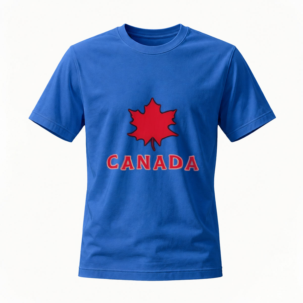 Canada Maple Leaf T-Shirt Men's Black Red Logo Casual Wear - Image 4