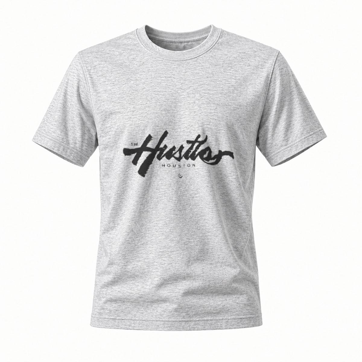 Black T-Shirt Men's Casual Wear Minimalist Design Fashion Top - Image 3