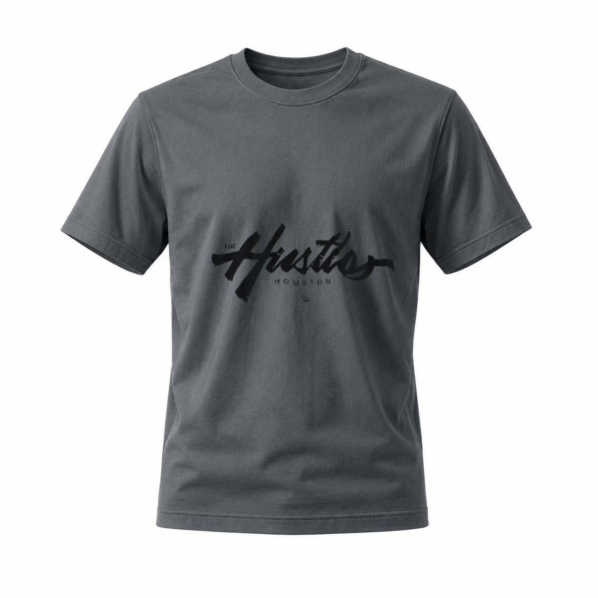 Black T-Shirt Men's Casual Wear Minimalist Design Fashion Top - Image 6