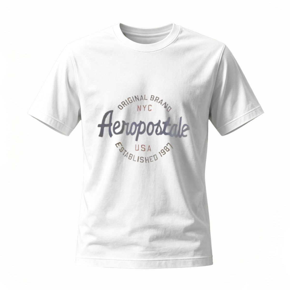 Aeropostale Men's Black T-Shirt NYC Logo Print Casual Wear - Image 2