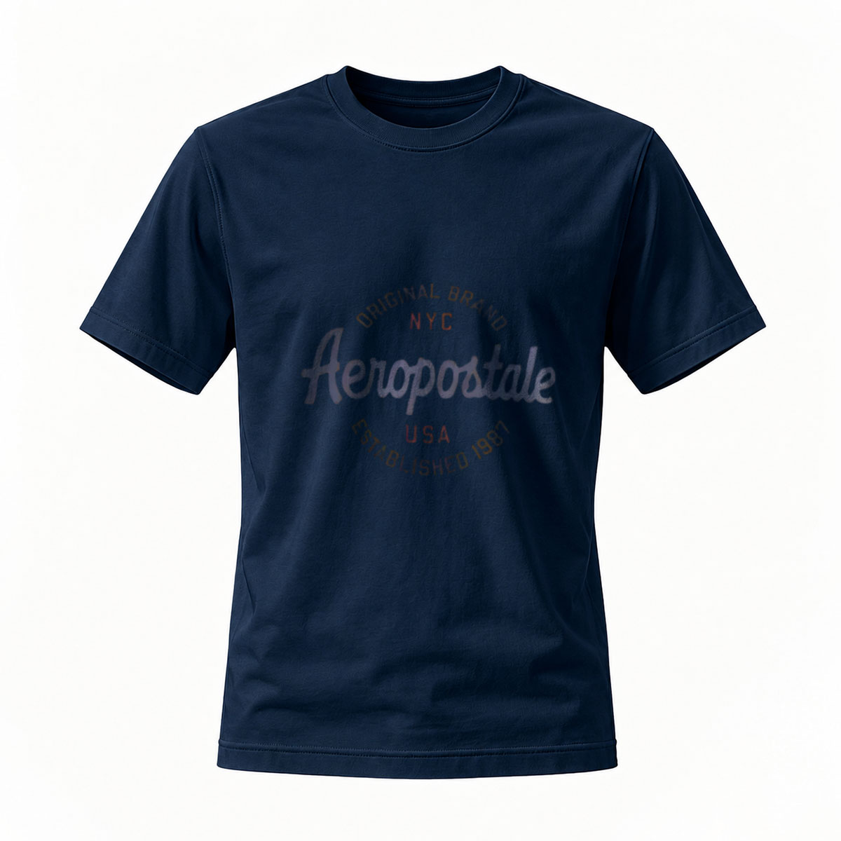 Aeropostale Men's Black T-Shirt NYC Logo Print Casual Wear - Image 7