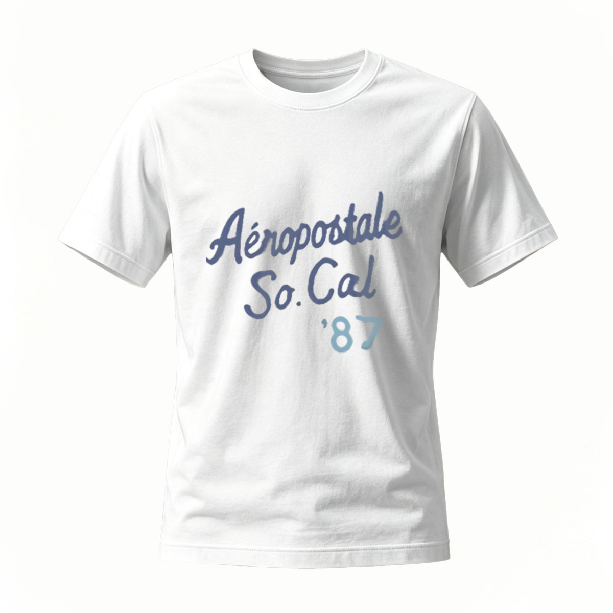 Aeropostale So Cal 87 Men's T-Shirt Black Casual Wear - Image 2