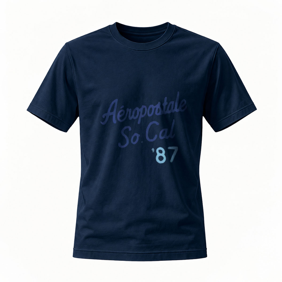 Aeropostale So Cal 87 Men's T-Shirt Black Casual Wear - Image 7