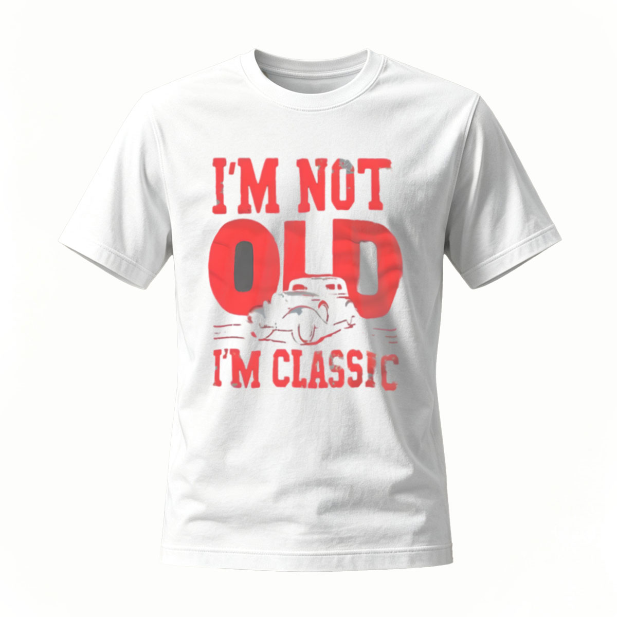 I'm Not Old I'm Classic Men's T-Shirt Vintage Car Design - Image 2