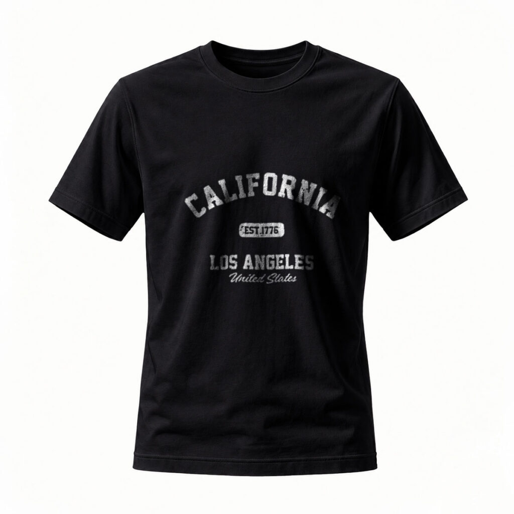 California Los Angeles Men's T-Shirt Classic Vintage Style