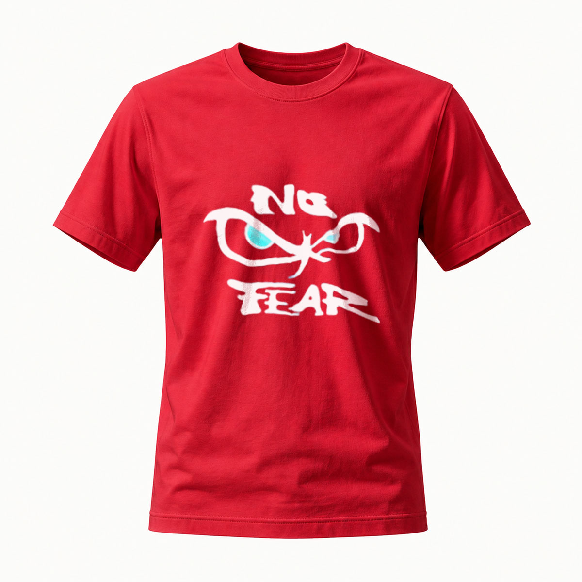 No Fear Logo T-Shirt Men's Black Graphic Tee Casual Wear - Image 5