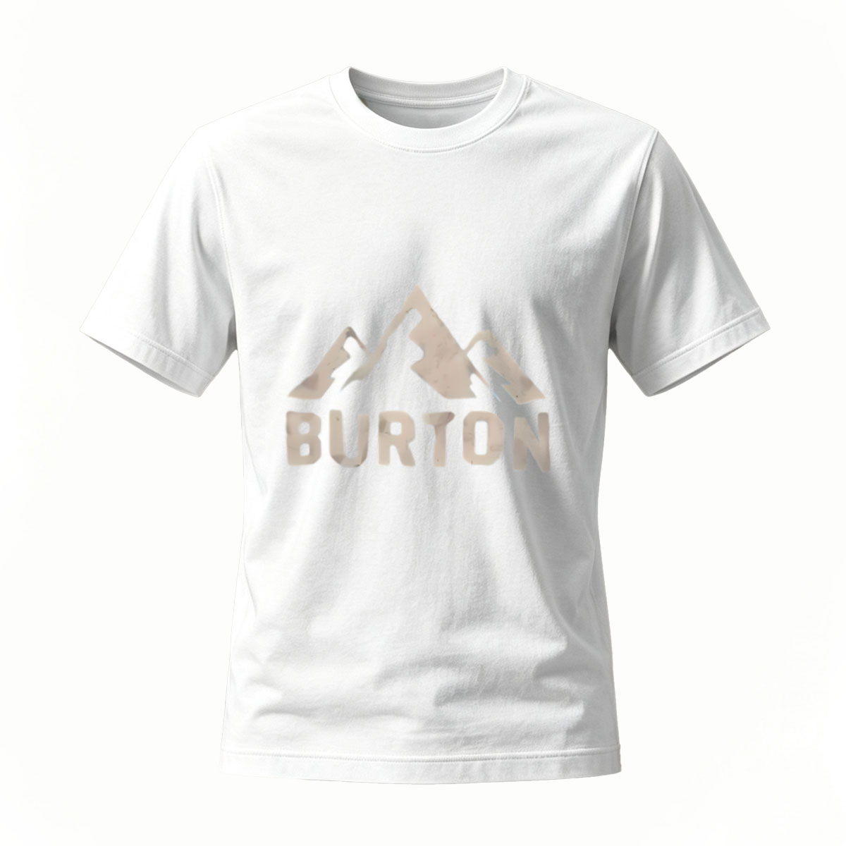Burton Mountain Logo T-Shirt Men's Black Outdoor Wear - Image 2