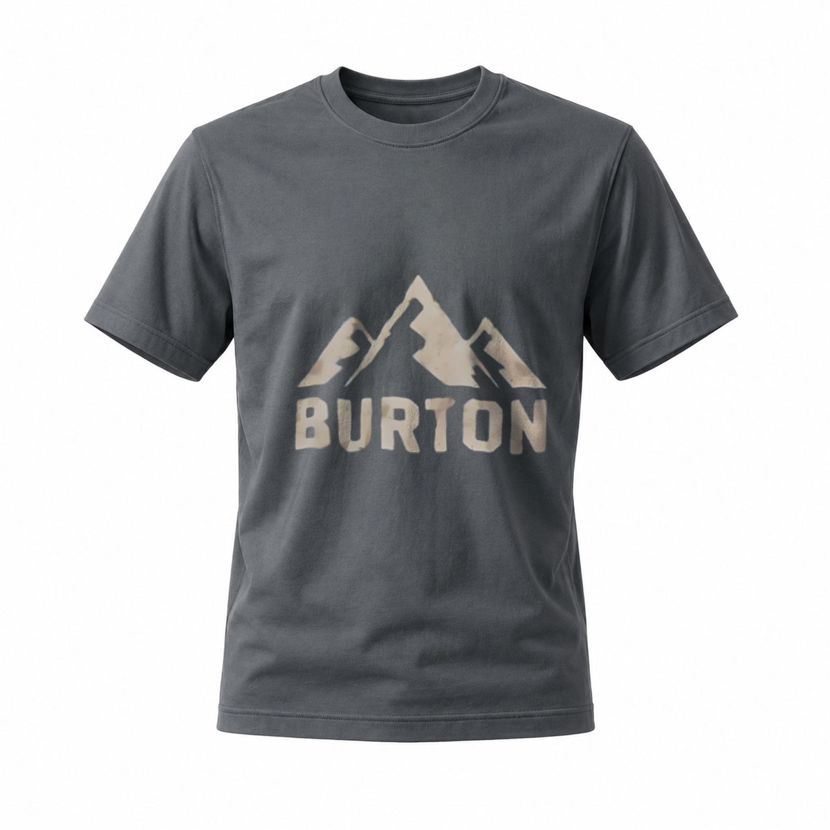 Burton Mountain Logo T-Shirt Men's Black Outdoor Wear - Image 6