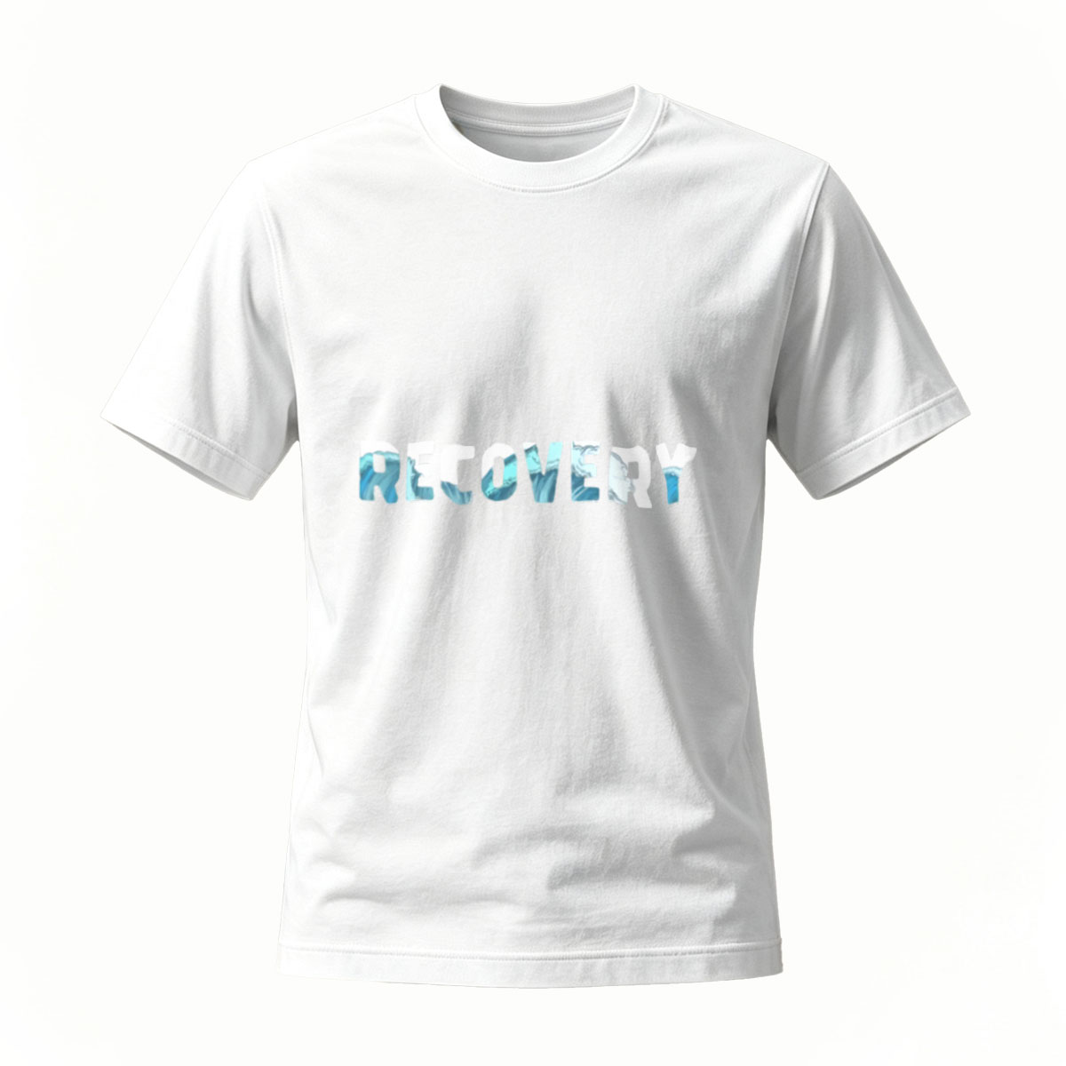Recovery Print Men's T-Shirt Casual Wear Gift Idea - Image 2