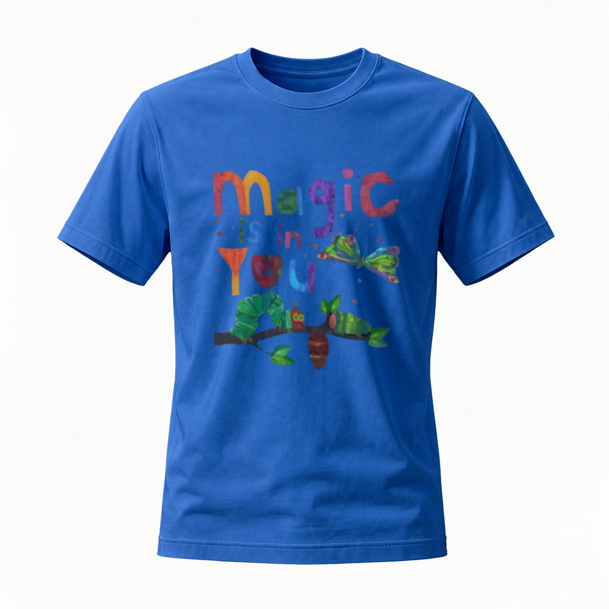 Magic is in You Colorful Caterpillar T-Shirt for Kids - Image 4