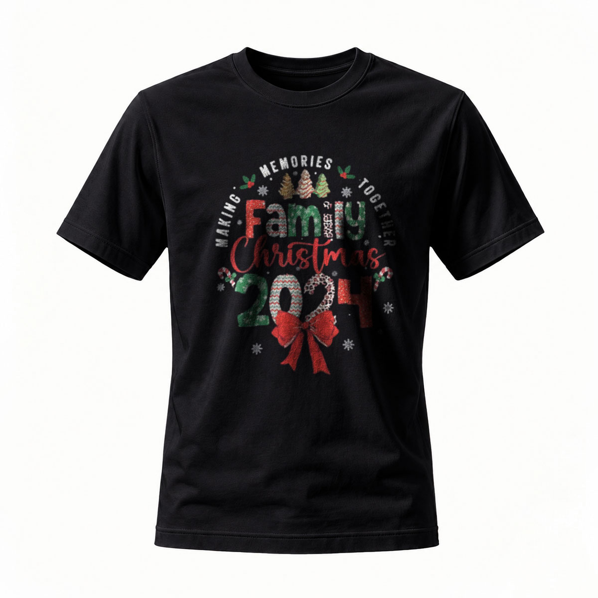 Family Christmas 2024 Making Memories Together T-Shirt