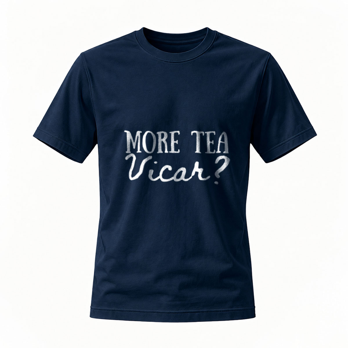 More Tea Vicar Mens T-Shirt Funny British Humor Gift - Image 7
