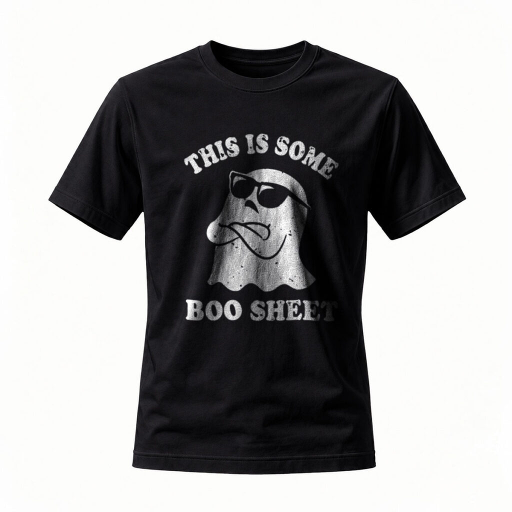 This Is Some Boo Sheet Ghost T-Shirt Halloween Funny Men's Shirt