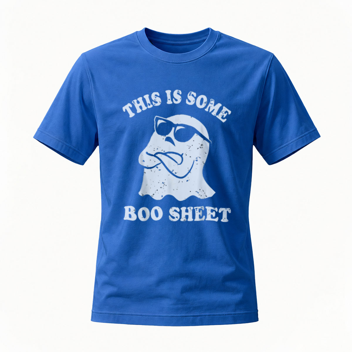 This Is Some Boo Sheet Ghost T-Shirt Halloween Funny Men's Shirt - Image 4