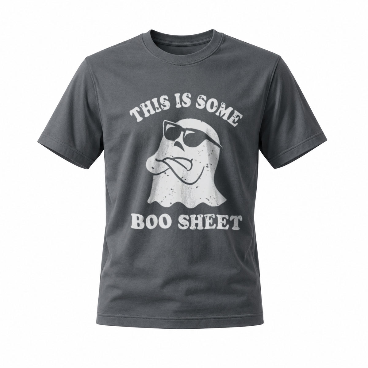 This Is Some Boo Sheet Ghost T-Shirt Halloween Funny Men's Shirt - Image 6