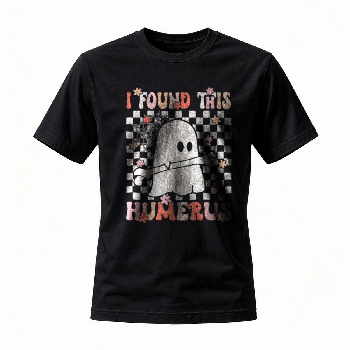 I Found This Humerus Ghost Halloween Funny T-Shirt Men's