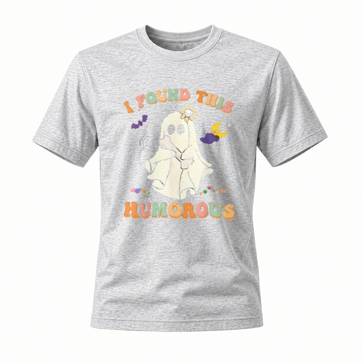 I Found This Humorous Ghost Halloween T-Shirt for Men Women - Image 3