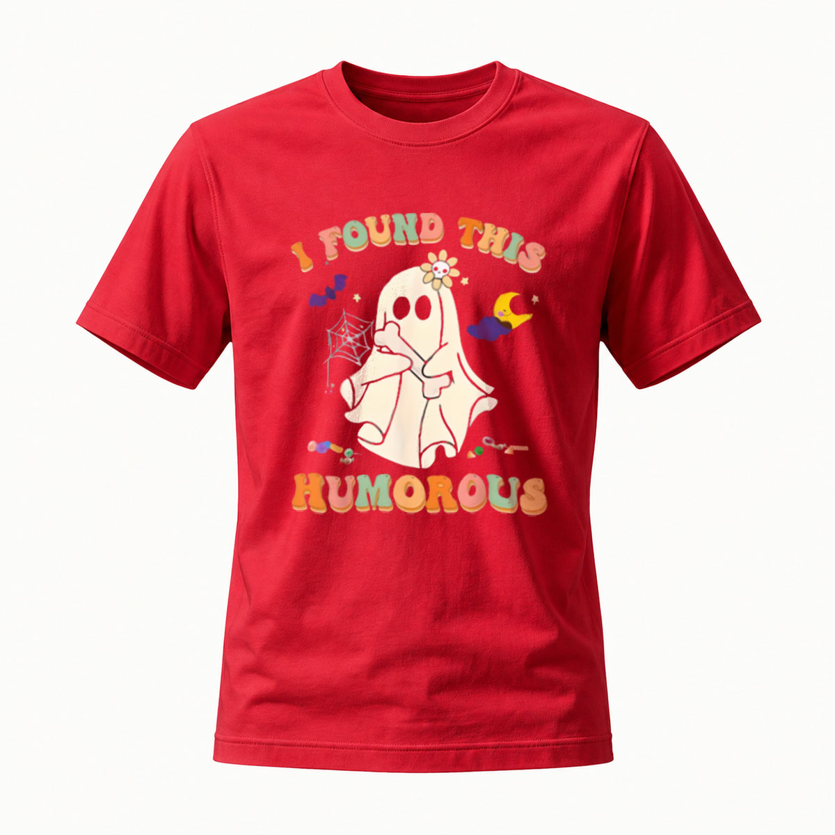 I Found This Humorous Ghost Halloween T-Shirt for Men Women - Image 5