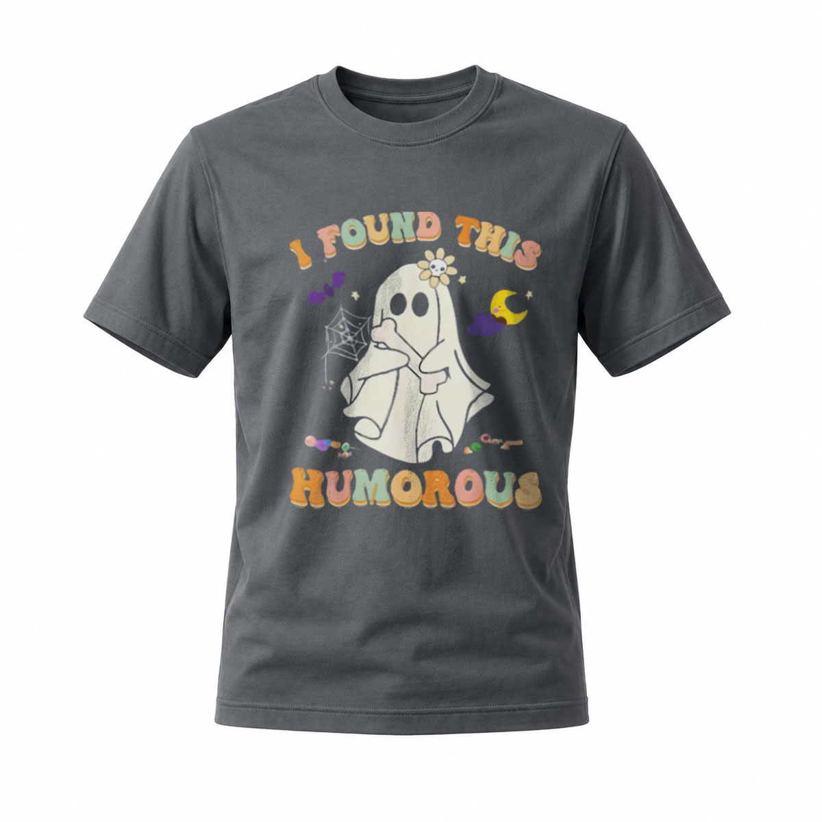 I Found This Humorous Ghost Halloween T-Shirt for Men Women - Image 6