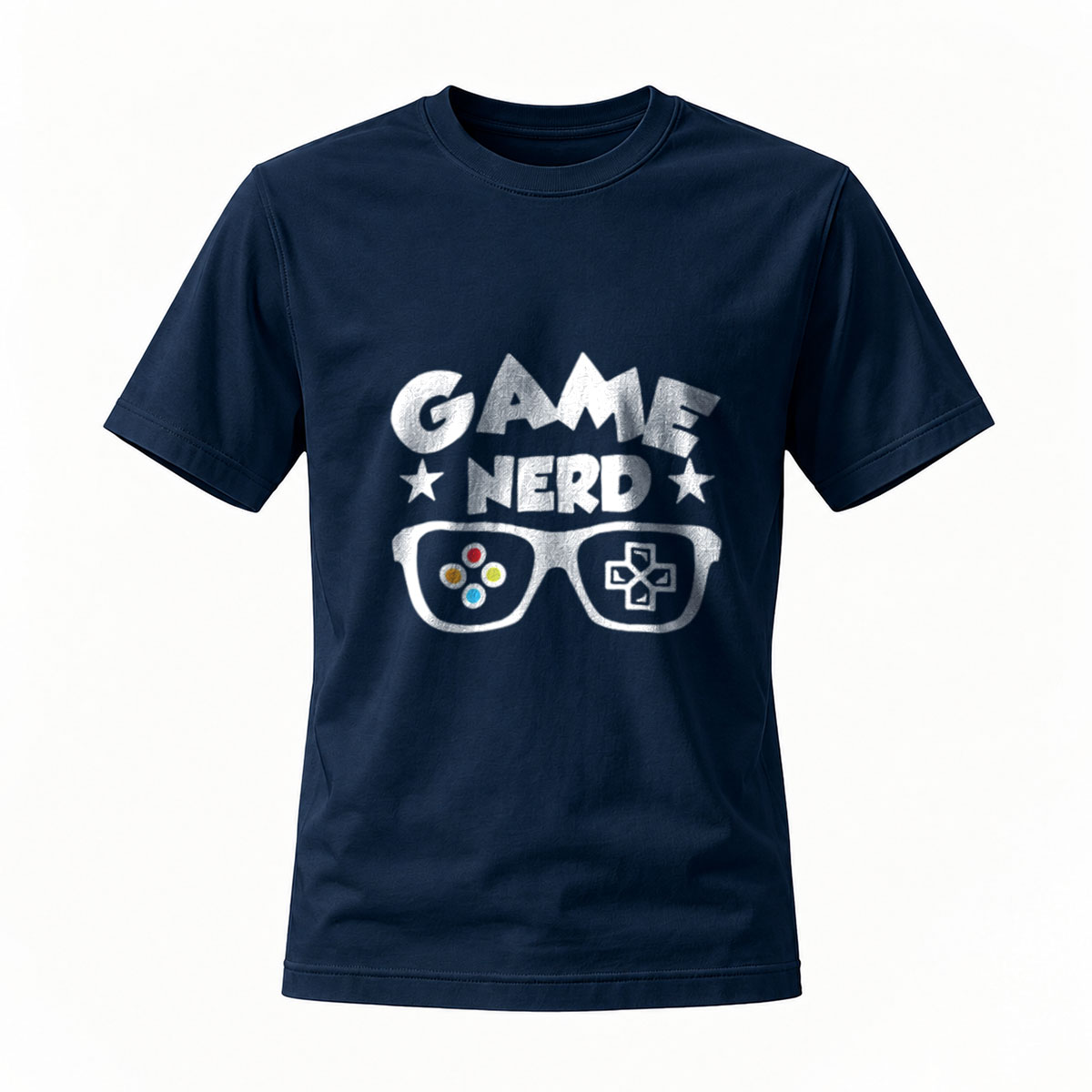 Game Nerd Glasses T-Shirt Men's Gaming Tee Fun Gift for Gamers - Image 7