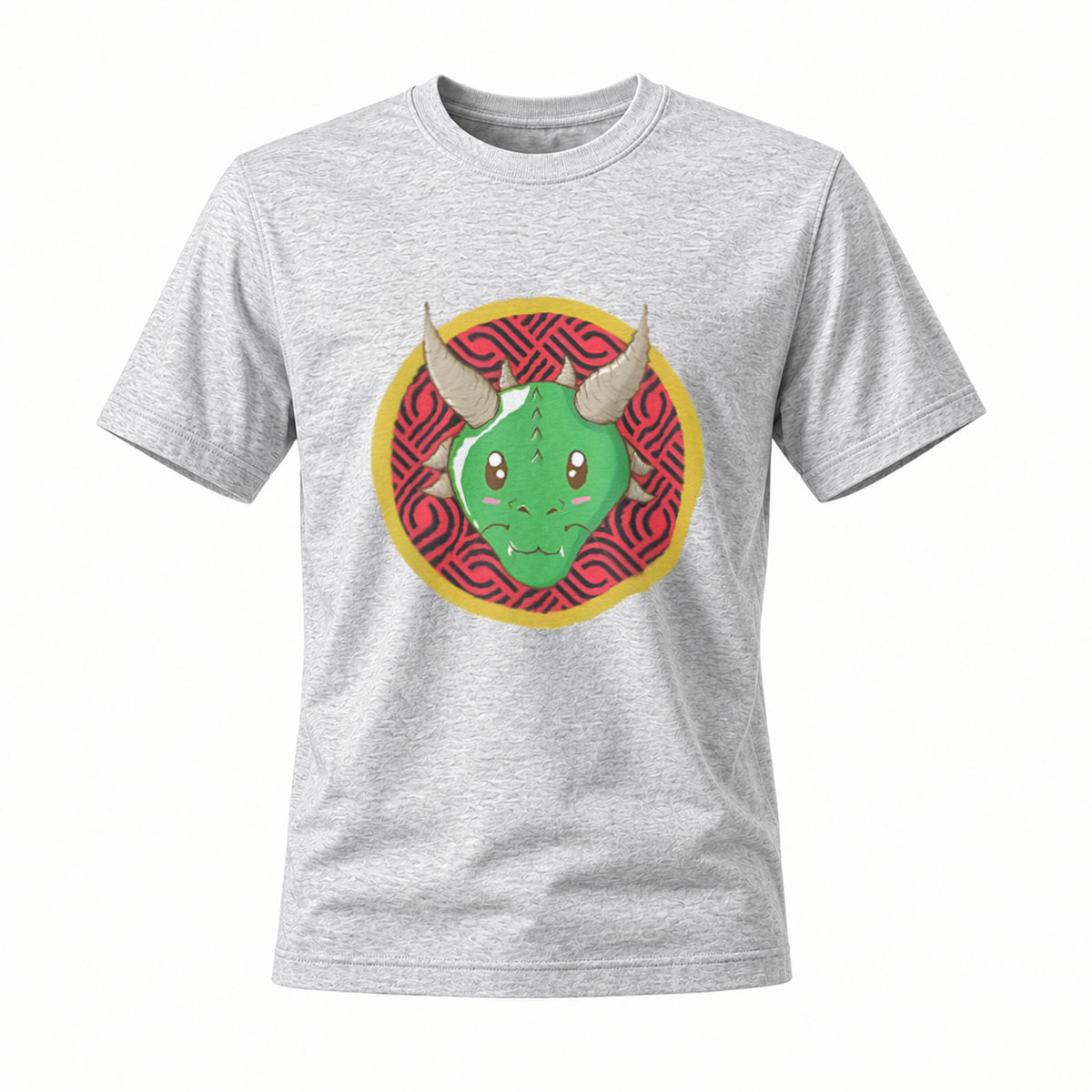 Dragon Head Design Men's T-Shirt Casual Wear Gift Idea - Image 3